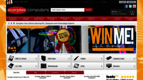 What Scorptec.com.au website looked like in 2018 (5 years ago)