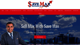 What Savemax.ca website looked like in 2018 (5 years ago)