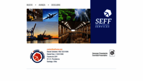 What Seffcargo.com website looked like in 2018 (5 years ago)