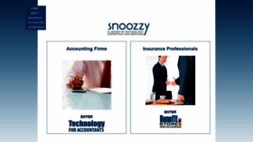 What Snoozzy.com website looked like in 2018 (5 years ago)