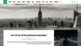 What Suelovesnyc.de website looked like in 2018 (5 years ago)