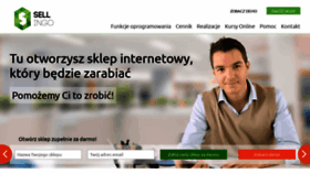 What Sellingo.pl website looked like in 2018 (5 years ago)