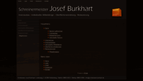 What Schreinerei-burkhart.de website looked like in 2018 (5 years ago)