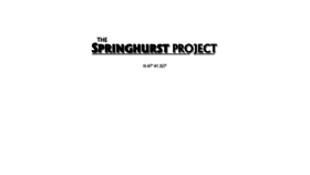 What Springhurst.org website looked like in 2018 (5 years ago)