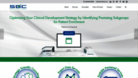What Sdcclinical.com website looked like in 2018 (5 years ago)