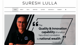What Sureshlulla.com website looked like in 2018 (5 years ago)