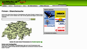 What Suchfuchs.ch website looked like in 2011 (12 years ago)