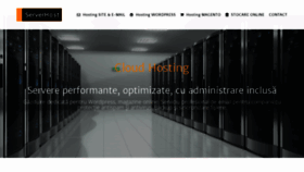 What Serverhost.ro website looked like in 2018 (5 years ago)