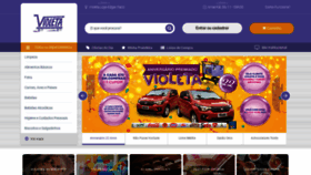 What Supermercadovioleta.com.br website looked like in 2018 (5 years ago)