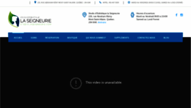 What Studiolaseigneurie.com website looked like in 2018 (5 years ago)