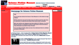 What Sciencefictionmuseum.com website looked like in 2018 (5 years ago)