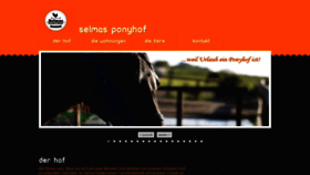 What Selmas-ponyhof.de website looked like in 2018 (5 years ago)