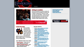 What Stuckinlondon.com website looked like in 2018 (5 years ago)