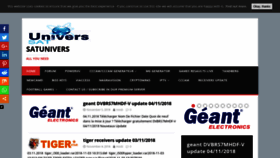 What Satunivers.net website looked like in 2018 (5 years ago)