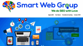 What Smartweb-group.com website looked like in 2018 (5 years ago)