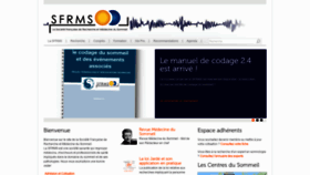 What Sfrms-sommeil.org website looked like in 2018 (5 years ago)