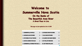 What Summerville-novascotia.com website looked like in 2018 (6 years ago)