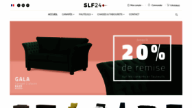 What Slf24.fr website looked like in 2018 (5 years ago)