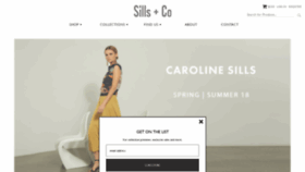 What Sills-and-co.com website looked like in 2018 (5 years ago)