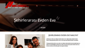 What Sehirlerarasievdenevenakliyat.net website looked like in 2018 (5 years ago)