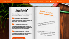 What Sorgen-tagebuch.de website looked like in 2018 (5 years ago)