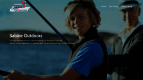 What Sabineoutdoors.com website looked like in 2018 (5 years ago)