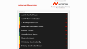 What Solsourcearchitecture.com website looked like in 2018 (5 years ago)