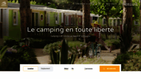 What Sandaya.fr website looked like in 2018 (5 years ago)