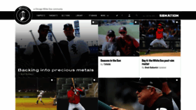 What Southsidesox.com website looked like in 2018 (5 years ago)