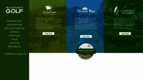 What Slocountygolf.com website looked like in 2018 (5 years ago)
