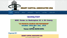 What Smartcapitalassociates.com website looked like in 2018 (5 years ago)