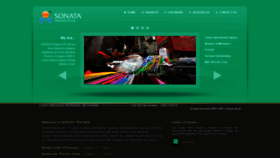 What Sonataindia.com website looked like in 2018 (5 years ago)