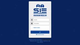 What Siged.sie.gob.bo website looked like in 2018 (6 years ago)