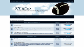 What Scpreptalk.com website looked like in 2018 (5 years ago)