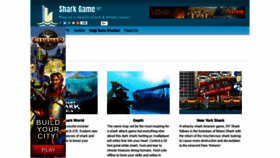 What Sharkgame.net website looked like in 2018 (5 years ago)
