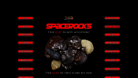 What Spacerocksuk.com website looked like in 2018 (5 years ago)