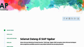 What Siap.ppwalisongo.id website looked like in 2018 (5 years ago)