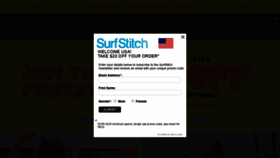 What Surfstich.com.au website looked like in 2018 (5 years ago)