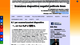 What Scansionediapositive.it website looked like in 2018 (5 years ago)