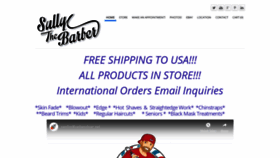 What Sanfordbarbershop.net website looked like in 2018 (7 years ago)