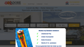 What Soladore.nl website looked like in 2018 (6 years ago)