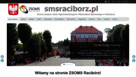 What Smsraciborz.pl website looked like in 2018 (5 years ago)