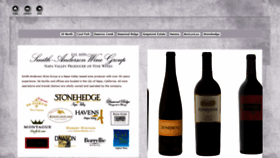 What Sa-napavalley.com website looked like in 2018 (5 years ago)