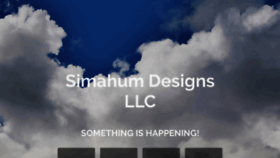 What Simahum.com website looked like in 2018 (5 years ago)