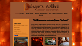 What Salzgrotte-waldbroel.de website looked like in 2018 (5 years ago)