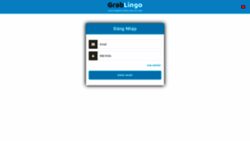 What Student.grablingo.com website looked like in 2018 (5 years ago)