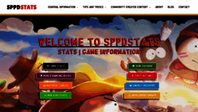 What Sppdstats.com website looked like in 2018 (5 years ago)