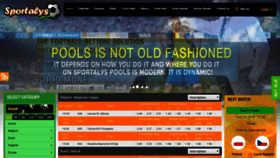 What Sportalys.net website looked like in 2018 (5 years ago)