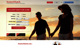 What Seniormatch.com website looked like in 2018 (5 years ago)