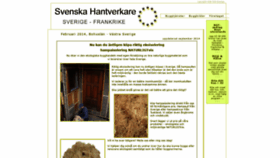 What Svenskahantverkare.com website looked like in 2018 (5 years ago)